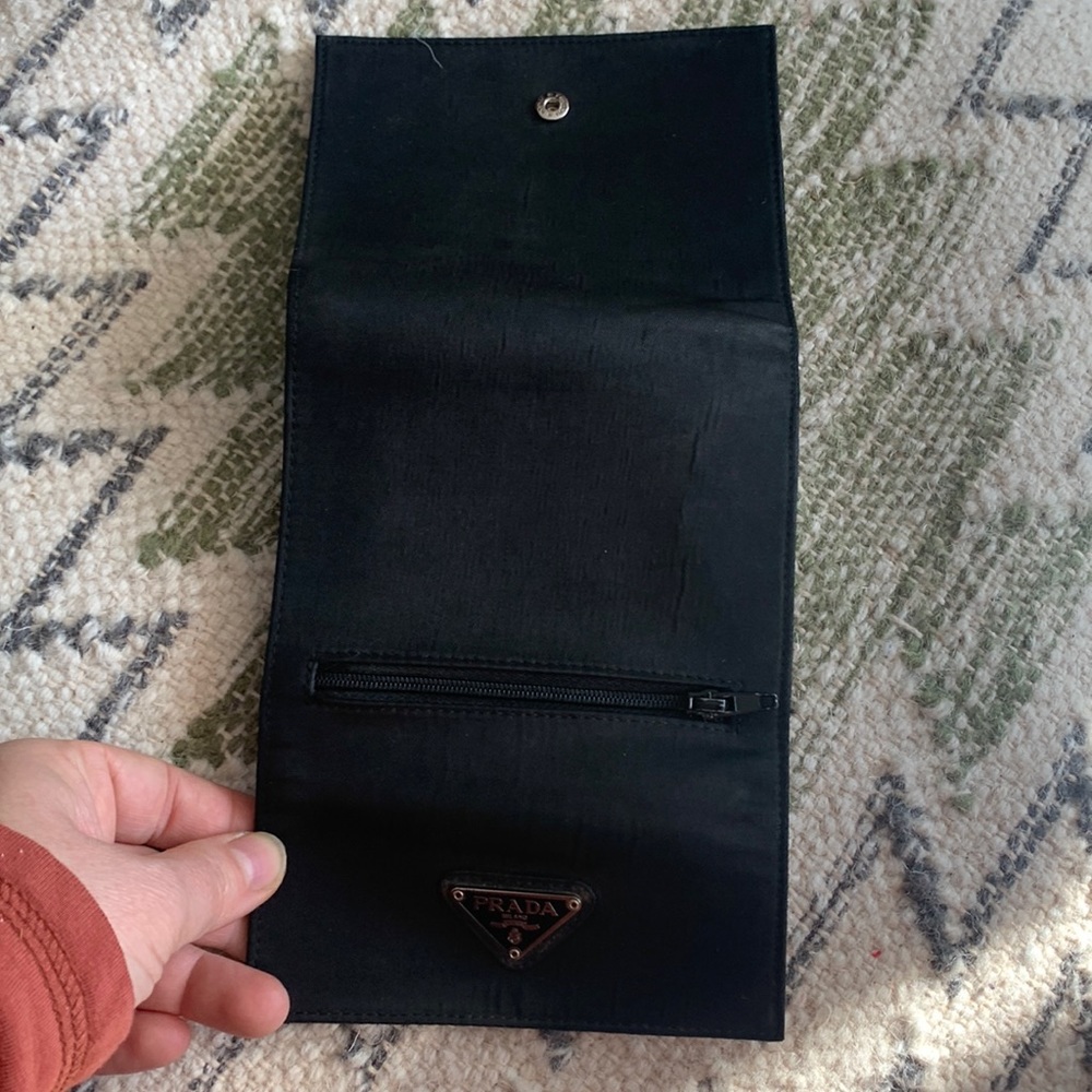 PRADA Nylon & Leather Wallet-100% Authentic & Good Used Condition! - Picture 3 of 11